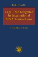 Legal Due Diligence in International M&A Transactions - 