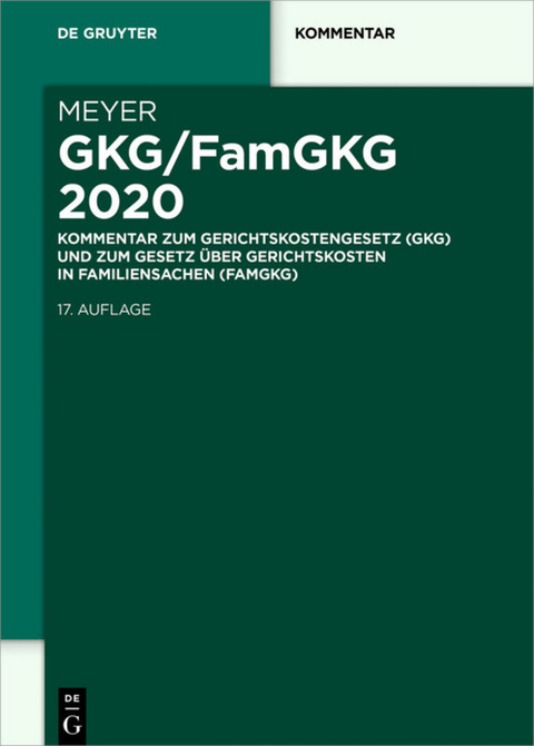GKG/FamGKG 2020 - Dieter Meyer