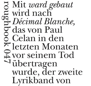 fut bâti / ward gebaut