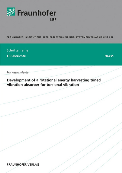 Development of a rotational energy harvesting tuned vibration absorber for torsional vibration - Francesco Infante