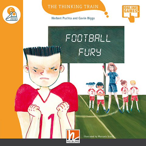 The Thinking Train, Level c / FOOTBALL FURY, mit Online-Code - Herbert Puchta, Gavin Biggs