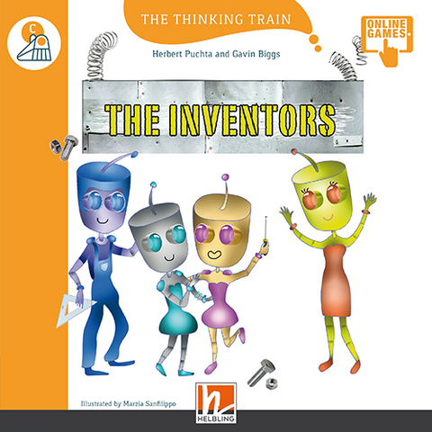 The Thinking Train, Level c / THE INVENTORS, mit Online-Code - Herbert Puchta, Gavin Biggs
