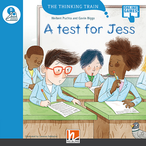 The Thinking Train, Level b / A test for Jess, mit Online-Code - Herbert Puchta, Gavin Biggs