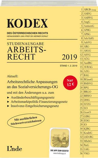 KODEX Arbeitsrecht 2019