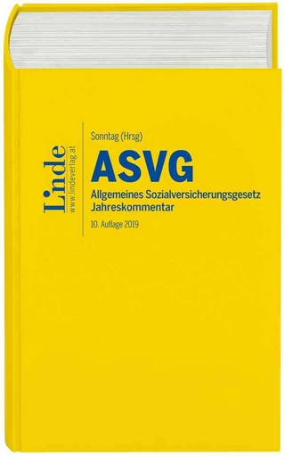 ASVG | Allgemeines Sozialversicherungsgesetz 2019