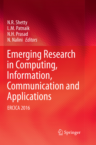 Emerging Research in Computing, Information, Communication and Applications
