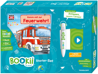BOOKii® Starter-Set. WAS IST WAS Kindergarten. Komm mit zur Feuerwehr!