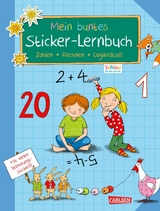 Schlau f&uuml;r die Schule: Mein buntes Sticker-Lernbuch: Zahlen, Rechnen, Logikr&auml;tsel - Christine Mildner