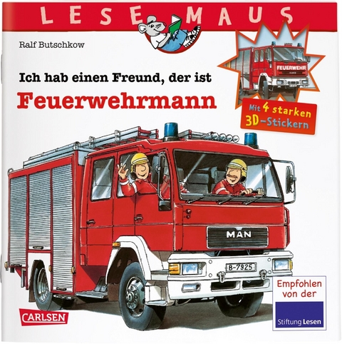 LESEMAUS: Sonderausgabe Ich hab einen Freund, der ist Feuerwehrmann - Ralf Butschkow