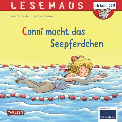 LESEMAUS 6: Conni macht das Seepferdchen - Liane Schneider