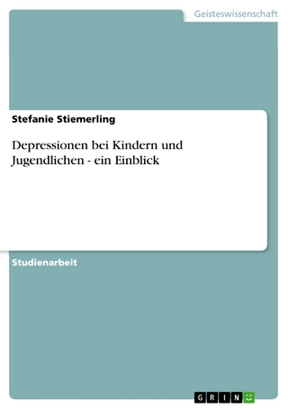 Depressionen bei Kindern und Jugendlichen - ein Einblick