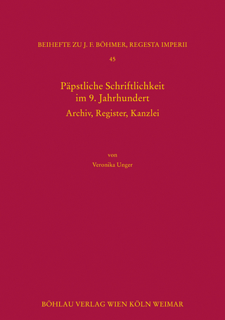 Päpstliche Schriftlichkeit im 9. Jahrhundert