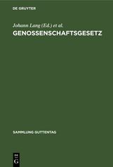 Genossenschaftsgesetz - 
