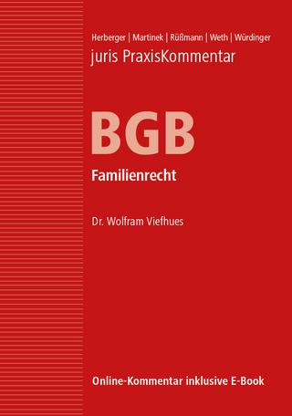juris Praxiskommentar BGB / juris PraxisKommentar BGB Band 4 - Familienrecht