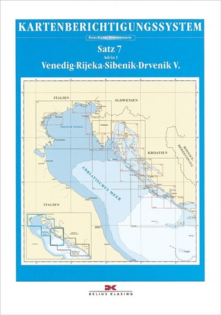 Berichtigung Sportbootkarten Satz 7: Adria 1 (Ausgabe 2019)