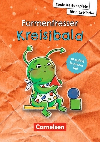 Coole Kartenspiele für Kita-Kinder / Formenfresser Kreisibald