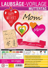 Laubs&auml;gevorlage Muttertag - 