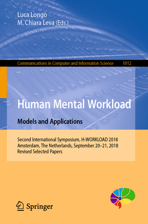 Human Mental Workload: Models and Applications - 