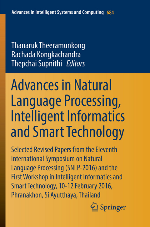 Advances in Natural Language Processing, Intelligent Informatics and Smart Technology - 
