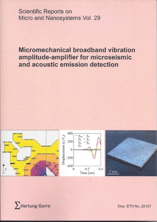 Micromechanical broadband vibration amplitude-amplifier for microseismic and acoustic emission detection