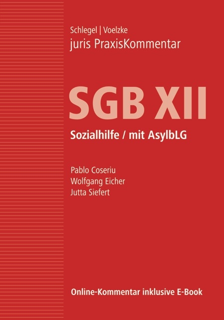 juris PraxisKommentar SGB / juris PraxisKommentar SGB XII - Sozialhilfe / mit AsylbLG - 