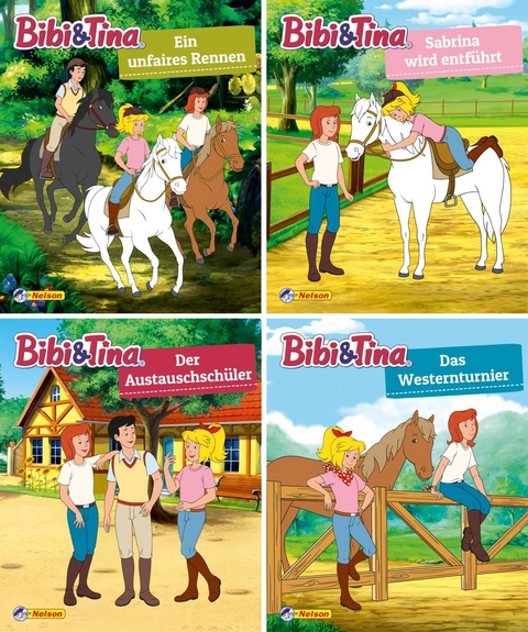 Nelson Mini-B&uuml;cher: 4er Bibi und Tina 29-32