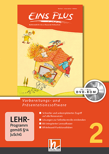 EINS PLUS 2, Vorbereitungs- und Präsentationssoftware Einzellizenz - David Wohlhart, Michael Scharnreitner, Elisa Kleißner
