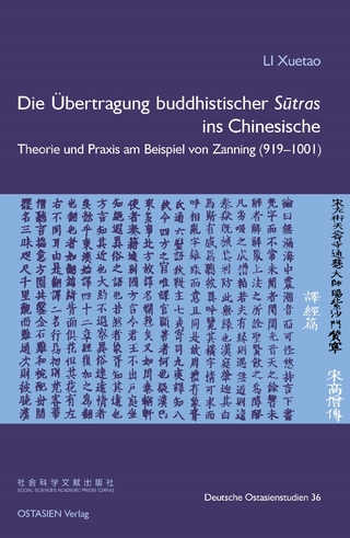 Die Übertragung buddhistischer Sūtras ins Chinesische