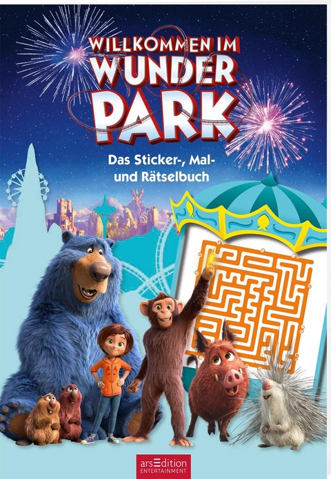 Willkommen im Wunder Park - Das Sticker-, Mal- und R&auml;tselbuch