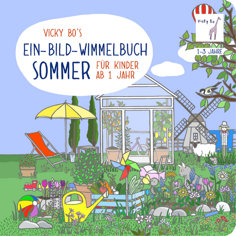 Ein-Bild-Wimmelbuch Sommer ab 1 Jahr