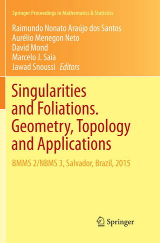 Singularities and Foliations. Geometry, Topology and Applications