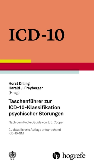 Taschenführer zur ICD-10-Klassifikation psychischer Störungen - WHO - World Health Organization; Horst Dilling …