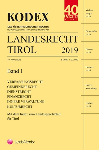 KODEX Landesrecht Tirol 2019