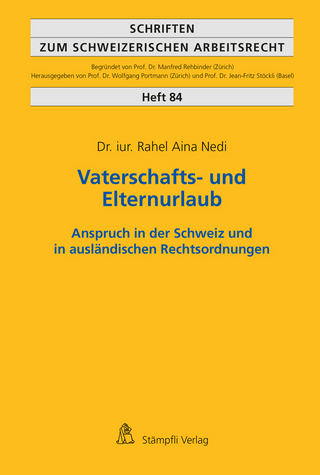 Vaterschafts- und Elternurlaub