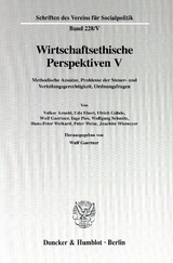 Wirtschaftsethische Perspektiven V. - 