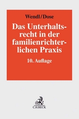 Das Unterhaltsrecht in der familienrichterlichen Praxis - Philipp Wendl, Siegfried Staudigl
