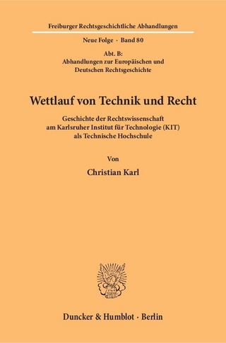 Wettlauf von Technik und Recht.