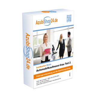 Lernkarten Automobilkaufmann Teil 2 Prüfung Prüfungsvorbereitung