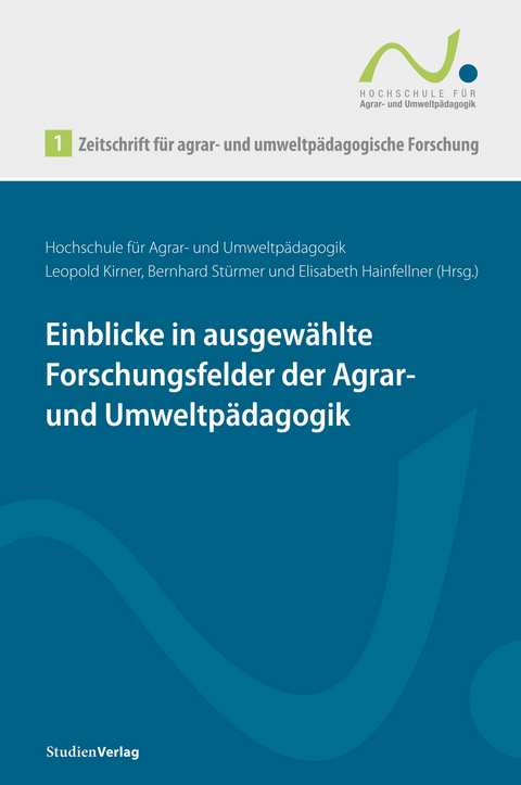 Zeitschrift f&uuml;r agrar- und umweltp&auml;dagogische Forschung 1 - 