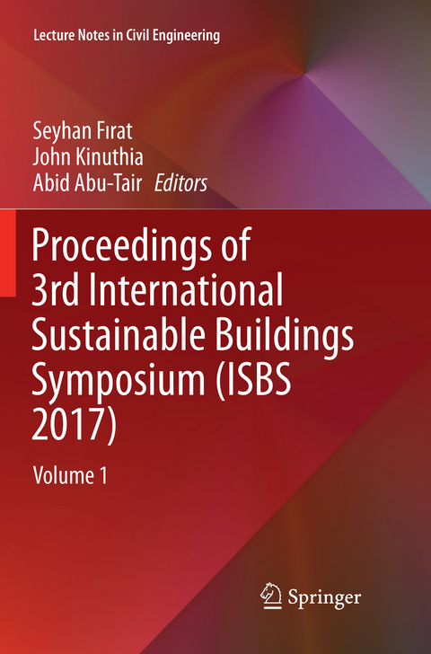 Proceedings of 3rd International Sustainable Buildings Symposium (ISBS 2017) - 