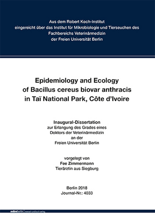 Epidemiology and Ecology of Bacillus cereus biovar anthracis in Taï National Park, Côte d’Ivoire