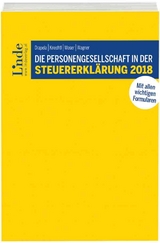 Die Personengesellschaft in der Steuererklärung 2018 - Drapela, Christian; Knechtl, Markus; Moser, Sieglinde; Wagner, Silvia