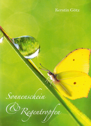 Sonnenschein und Regentropfen