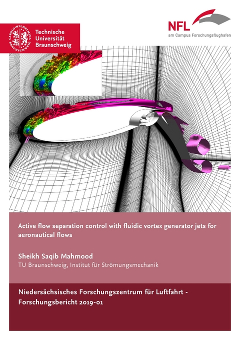 Active flow seperation control with fluidic vortex generator jets for aeronautical flows - Sheikh Saqib Mahmood