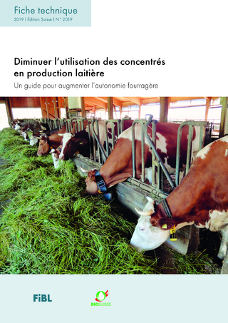 Diminuer l'utilisation des concentrés en production laitière