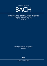 Meine Seel erhebt den Herren (Klavierauszug) - Johann Sebastian Bach
