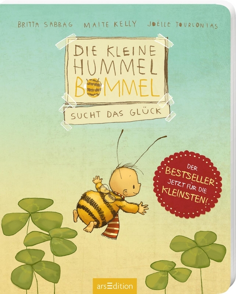 Die kleine Hummel Bommel sucht das Gl&uuml;ck (Pappbilderbuch) - Britta Sabbag, Maite Kelly