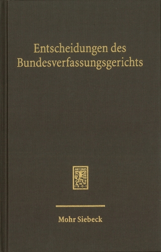 Entscheidungen des Bundesverfassungsgerichts (BVerfGE)
