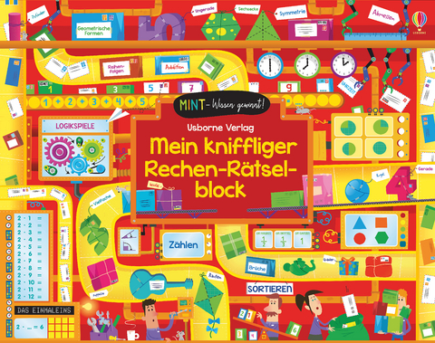 MINT - Wissen gewinnt! Mein kniffliger Rechen-R&auml;tselblock - Kirsteen Robson