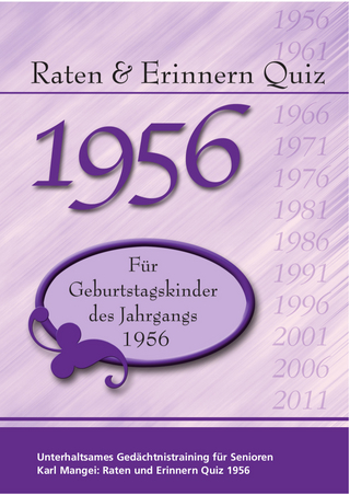 Raten und Erinnern Quiz 1956
